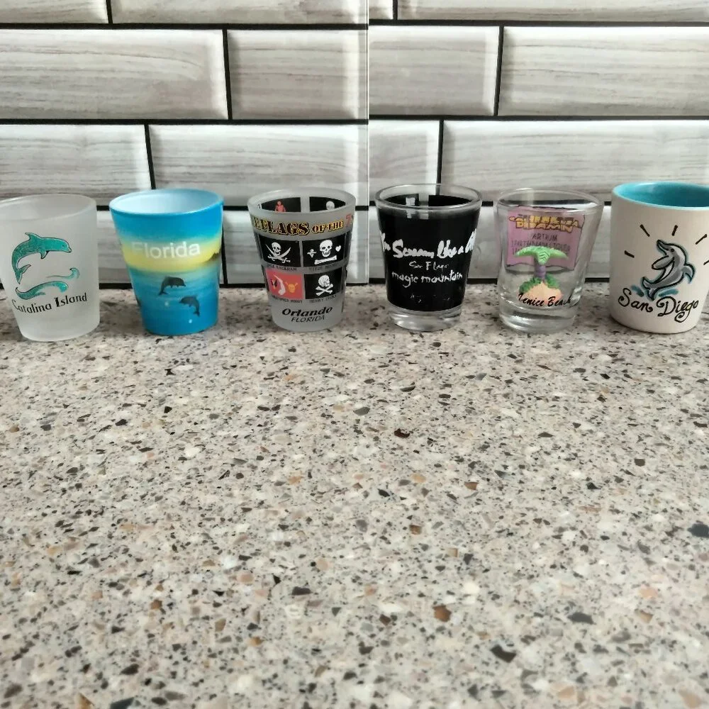 U.S. Places Shot Glasses